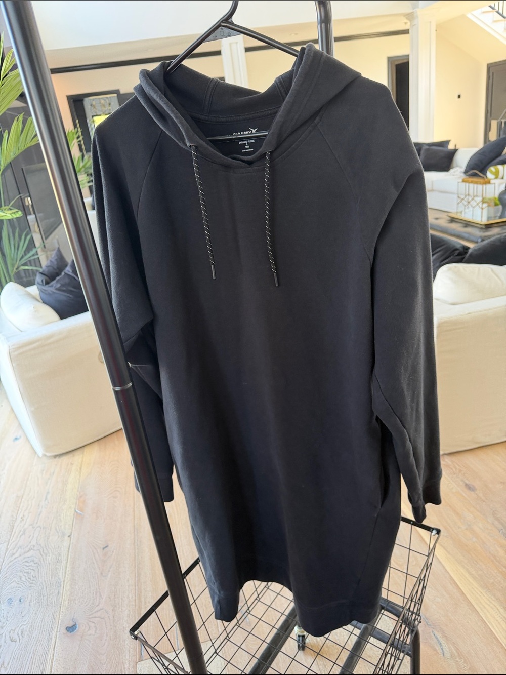 Old Navy Black Hoodie Dress